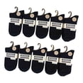 thumbnail image 2 of 10 pares de calcetines de pantorrilla para mujer, calcetines de bota, calcetines de algodón transpirables, calcetines térmicos 18cmx10cm, 2 of 9