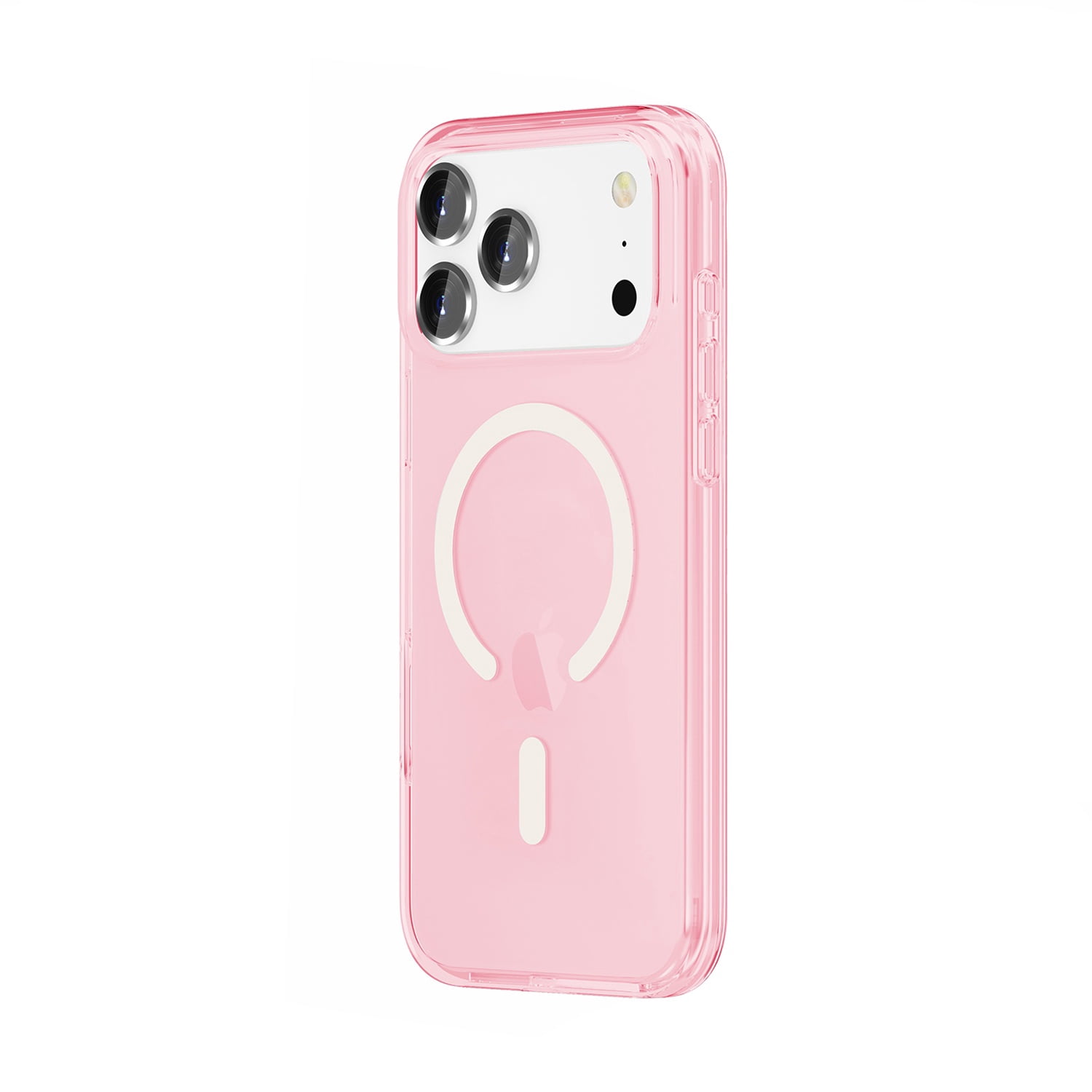 Transparent Color Case with Magsafe for iPhone 17 Pro Max - Pink