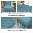 thumbnail image 4 of sruoe Dining Chair Covers, Chair Slipcovers Seat Protector, Removable Washable Seat Cover, Stretch Soft Dining Chair Slipcover for Living Room, Kitchen Banquet, 4 of 5