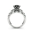 thumbnail image 3 of Black Diamond Designer Ring, 3 of 4