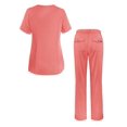 thumbnail image 2 of Adar Uniforms Women's Scrub Set - Enhanced V-Neck Top/Multi Pocket Pants, 2 of 7