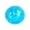 Blue, variant on Maltose Glitter Aurora Stress Relief Squeeze Ball, Slow‑Rising Squishy Fidget Toy with Iridescent Confetti, Soft Sensory Hand Toy for Adults,Purple