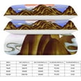 thumbnail image 2 of HAHDAXIA Mountain Bedding Solid Comforter Set for All Seasons,3 Pieces(1 Comforter+2 Pillowcases),Soft Microfiber Bedding Set Full(79"x90"), 2 of 7
