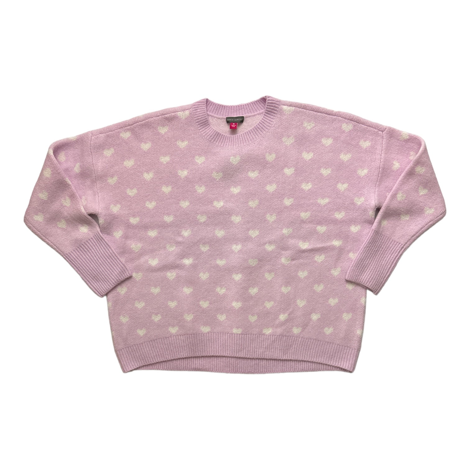 Vince Camuto Women's Breathable & Cozy Valentine Kit Sweater (Azalea ...
