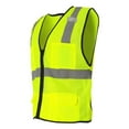 thumbnail image 3 of Kishigo Economy Mesh 6-Pocket Vest 1191-1192 Lime 4/5XL, 3 of 4
