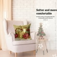 thumbnail image 4 of Housse de Coussin de Noël Décorative en Lin pour Canapé Lit Type 4, 4 of 8