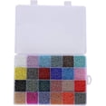 thumbnail image 1 of 24 Colors Glass Beads Glass Seed Beads for Jewelry, 1 of 5