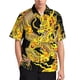 thumbnail image 2 of Camisa hawaiana con estampado de dragón en 3D para hombre, camisa elegante de manga corta de gran tamaño de verano, camisetas casuales transpirables, camisas, 2 of 4