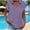 Purple, variant on Vinsonshop Women's Polo Shirts Short Sleeve V Neck Summer Tops Business Casual Collared Shirts Loose Tees (S-3XL)