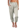 thumbnail image 1 of WILLBEST Pantalones Casuales para Mujer, Uso Diario, Color Sólido, 4 Bolsillos, Cintura Elástica, Pantalones Largos, Diseño Cargo para Mayor Comodidad y Estilo. Extra Grande, 1 of 5
