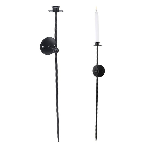 Wall Candle Holder, Metal Hanging Wall Candle Sconces Wall Candle Sconce Home Decor for Doorways Dining Rooms Apartments