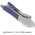 thumbnail image 2 of CATPAN Hose Pinch Off Pliers, C45 Steel Heavy Duty Sheet Metal Clamp Tool, Equipped with 7mm Straight Jaw Locking Pliers, Large Clamping Force for Sealing Copper Pipes, 2 of 9