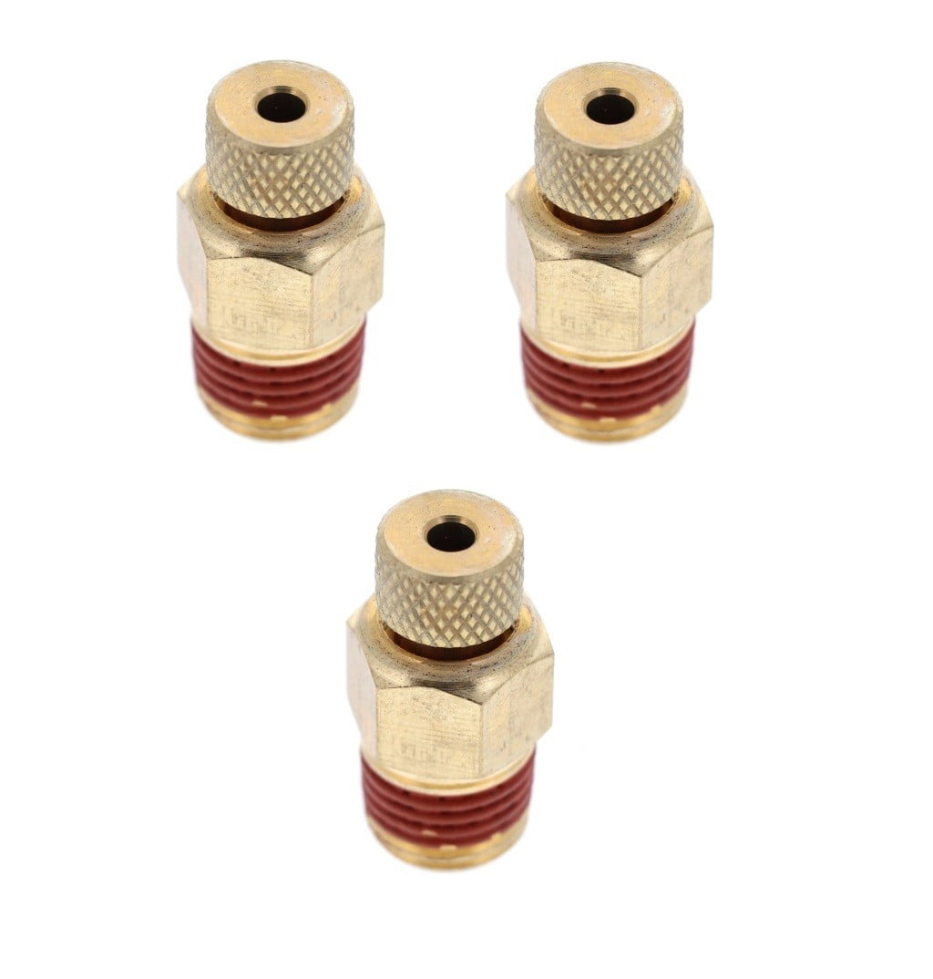 Porter Cable OEM N286039 A17038 (3 Pack) 1/4" NPT air compressor drain