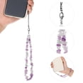 thumbnail image 2 of Abalorio para teléfono con piedras de cristal naturales, cordón para teléfono celular, correa de muñeca, cadena antipérdida, accesorio de pulsera, 2 of 5