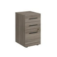 thumbnail image 3 of Sauder Affirm Engineered Wood 3-Drawer Mobile Filing Cabinet in Hudson Elm/Brown, 3 of 10