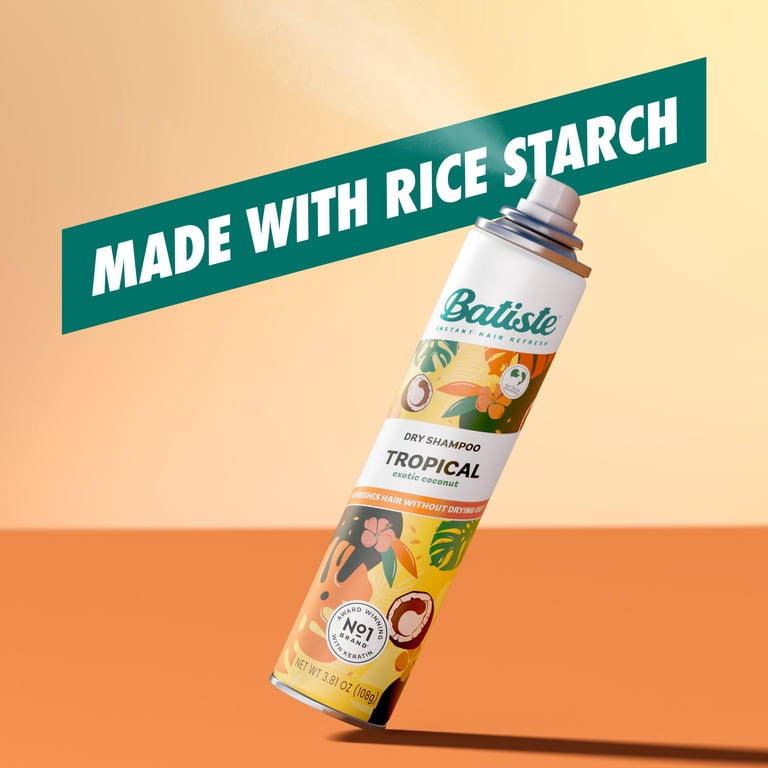 Batiste Tropical Dry Shampoo, Coconut & Jasmine photo 7