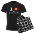 thumbnail image 6 of CafePress - I Heart My Goldendoodle Pajamas - Men's Dark Loose Fit Cotton Pajama Set, 6 of 7