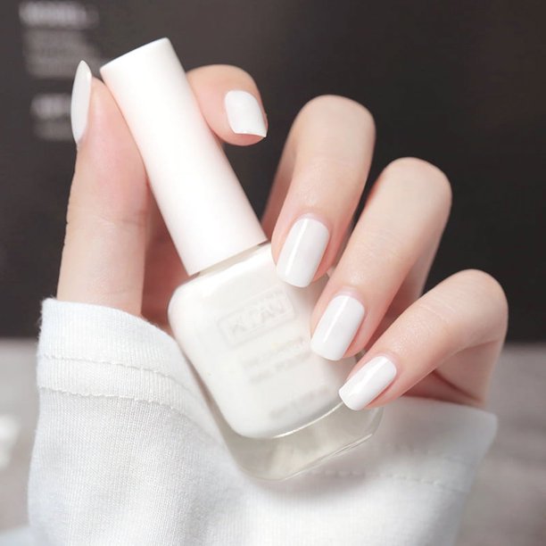 Esmalte de uñas a base de agua, de secado rápido, sin hornear, resistente a las lágrimas, de larga duración, sin olor, para estudiantes de salón de uñas