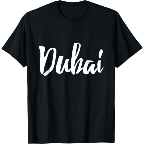 Dubai UAE T-Shirt men and women can wear, black, white, gifts