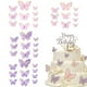 thumbnail image 2 of Naiovety 40 piezas de decoración artística para cupcakes, artesanías, calcomanías de inserción exquisitas, púas de papel ligeras y Herramientas y accesorios para hornear, 2 of 6