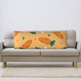 thumbnail image 5 of Vsdgher Love Carrot Body Pillow Cover, Pillowcases with Hidden Zipper Breathable Long Pillow Case (Pillows are not included,20x54 inch), 5 of 7