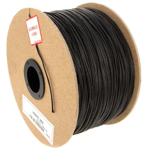 ASR Tactical 260LB HMPE Utility Cord - 50ft Black