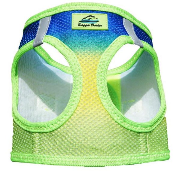 American River DD-ARH-CS-2-3XL Choke-Free Dog Harness, Cobalt Sport Ombre - 2XL & 3XL