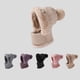 thumbnail image 3 of Lunxisen 1 Pcs Womens Knit Beanie Hat Fleece Lined Winter Scarf Mask Set Snow Caps Plush Earmuff Hats, 3 of 8