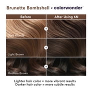 Madison Reed ColorWonder Demi-Permanent Hair Color Kit, 6N Brunette Bombshell