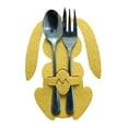 thumbnail image 4 of Utoimkio Easter Basket Stuffers on Sale 4pcs Easter Cutlery Bag Set Festive Party Cutlery Decoration Bag Cutlery Decoration Easter Decor, 4 of 4