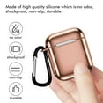 thumbnail image 2 of (2-Pack) Compatible with Airpods Case, Earbuds Accessories Shockproof Case Cover Portable & Protective Silicone Skin Cover Case Compatible for Apple Airpods 2 &1, 2 of 9