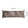thumbnail image 5 of Leopard Print Body Pillow Cover – Soft & Breathable, Hidden Zipper, 20"x54", Fashion Animal Print – Cheetah & Tropical Spots, Perfect Gift for Side Sleepers, Pregnancy, Modern Home Decor, 5 of 6