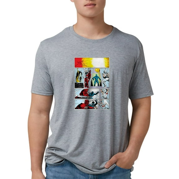CafePress - GI Joe Storm Shadow Comic Str Men's Deluxe T Shirt - Mens Tri-blend T-Shirt