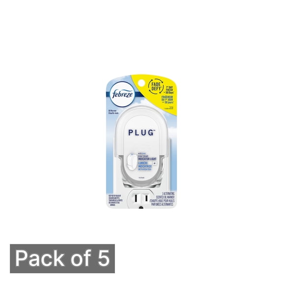 Procter & Gamble Febreze Plug Starter Kit (Pack of 5)