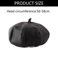 thumbnail image 2 of Sombreros para mujer, gorras de vendedor de periódicos para mujer, sombrero de boina para damas de moda, gorras de vendedor de periódicos para mujer, sombrero de boina para damas de moda, 2 of 6