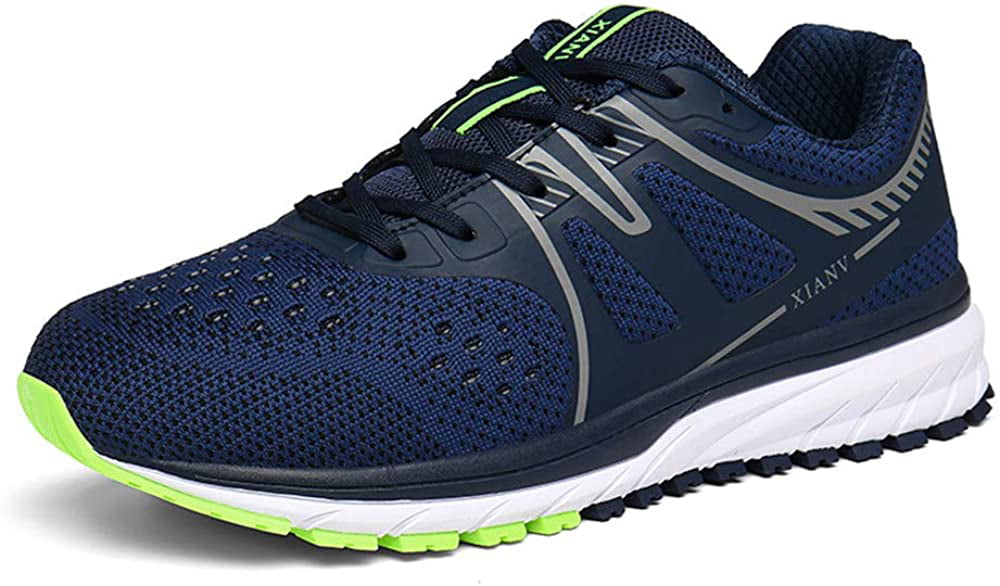 Men's Trail Running Shoes Lightweight  Athletic Sport Walking Sneakers for Gym 