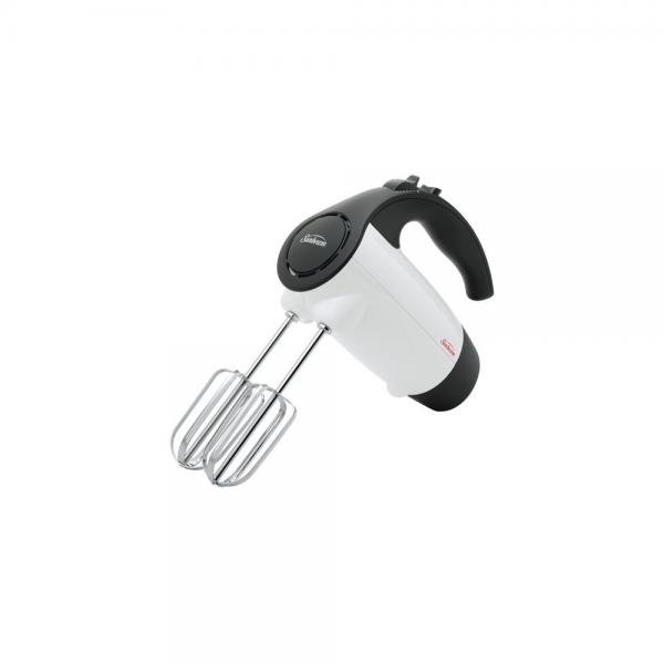 Sunbeam 2525 220Watt 6Speed Retractable Cord Hand Mixer, White/Grey