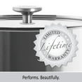 thumbnail image 7 of Chantal 3.Clad Cookware Tri-Ply Polished 5 Quart Sauteuse with Glass Lid, 7 of 7