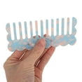 thumbnail image 3 of Unique Bargains 1 Pc Marble Pattern Hair Comb Acetate Sheet Pink, Blue, 3 of 5