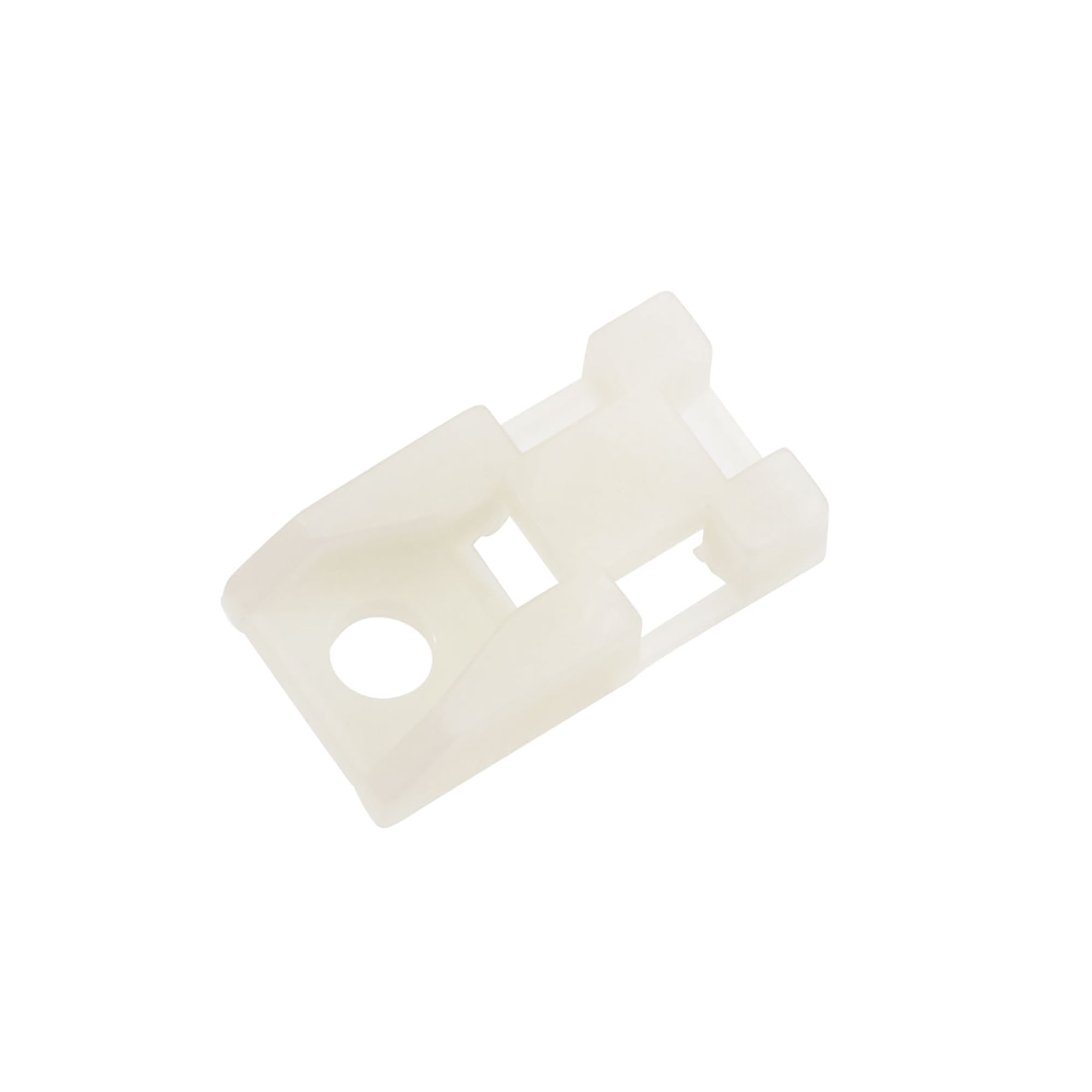 Cable Tie Base Saddle Type Mount Wire Holder Permanently Anchor To Wall