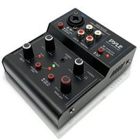 Deals on Pyle 2-Channel Wireless BT Streaming Mini Audio Mixer