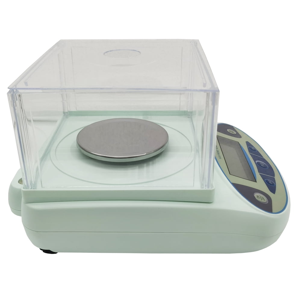 500g/0.001g Electronic Analytical Balance High Precision Count Scale with Dust Cover