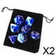 thumbnail image 1 of Dados poliédricos,Juego de dados poliédricos surtido de enseñanza de matemáticas,Dados poliédricos Dados acrílicos Juego de casino,Juego de rol acrílico Dados Accesorios para juegos de, 1 of 7