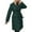 Green-04, variant on HTNBO Women's Mid-Long Quilted Wrap Coat Hooded Long Sleeve Puffer Jacket Winter Warm Padded Down Coats Elegant Outerwear