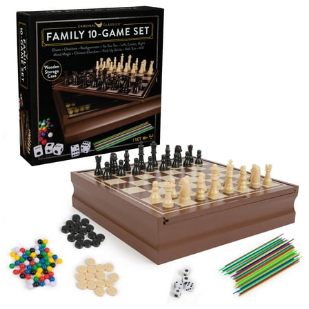 Spin Master Games, Cardinal Classics, Family 10 Classic Games Set, Ages 8 and up