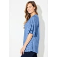 thumbnail image 3 of Catherines Women's Plus Size Flutter Sleeve Swing Top, 3 of 5