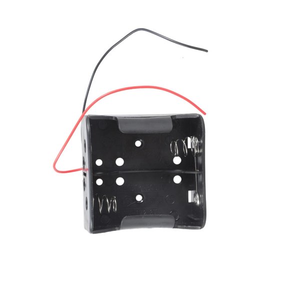 Yammee LR20 D Battery Holder with Secure Connection Design and High Impact ABS Plastic for Outdoor Gear and Household Electronics