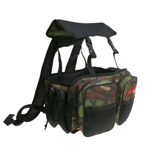 Saddle Crate Fishing Backpack Camping Harness Bag Saddle Crate