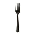 thumbnail image 2 of Plastic Disposable Forks, Black, 24 Pieces, by Way To Celebrate, 2 of 4