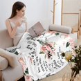 thumbnail image 2 of LHSHID Best Friend Birthday Gifts Blanket Flannel Soft and Comfortable Anti static Bed Sofa Blanket 50x60in, 2 of 5